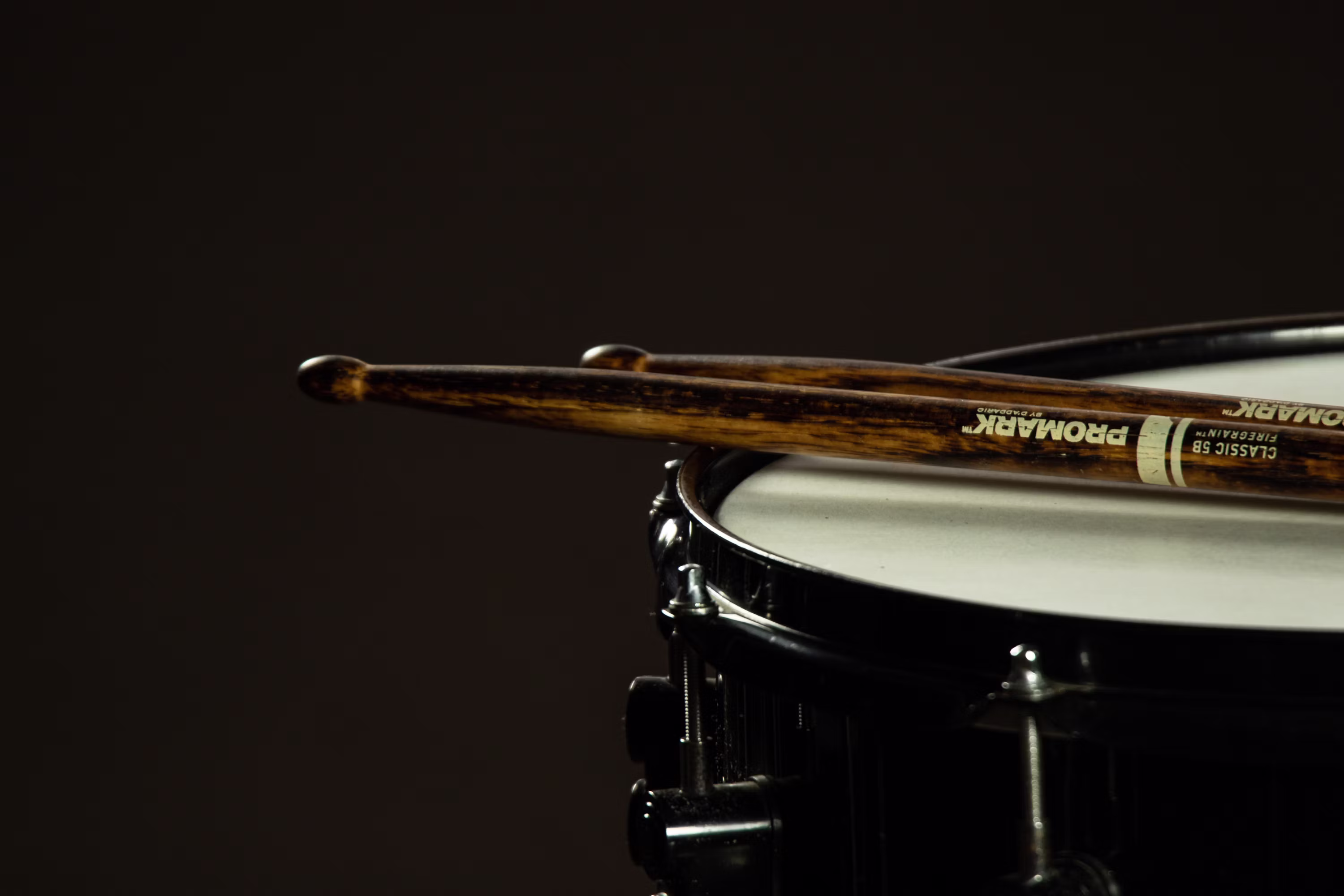 Drumsticks close-up